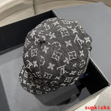 Side view of Louis Vuitton unisex cap