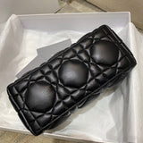 Top view of polished classic women's handbag – women's premium purse