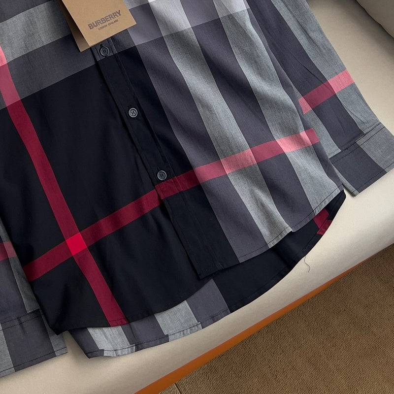 Burberry luxury designer clothing detail shot