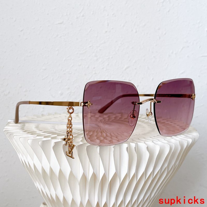 Full view of Louis Vuitton unisex sunglasses