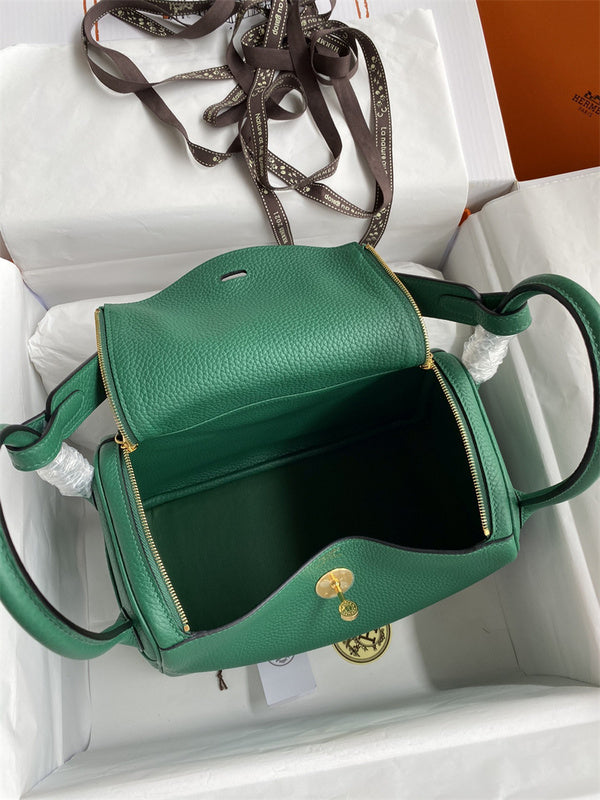 Interior view of polished premium bag