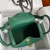 Interior view of polished premium bag