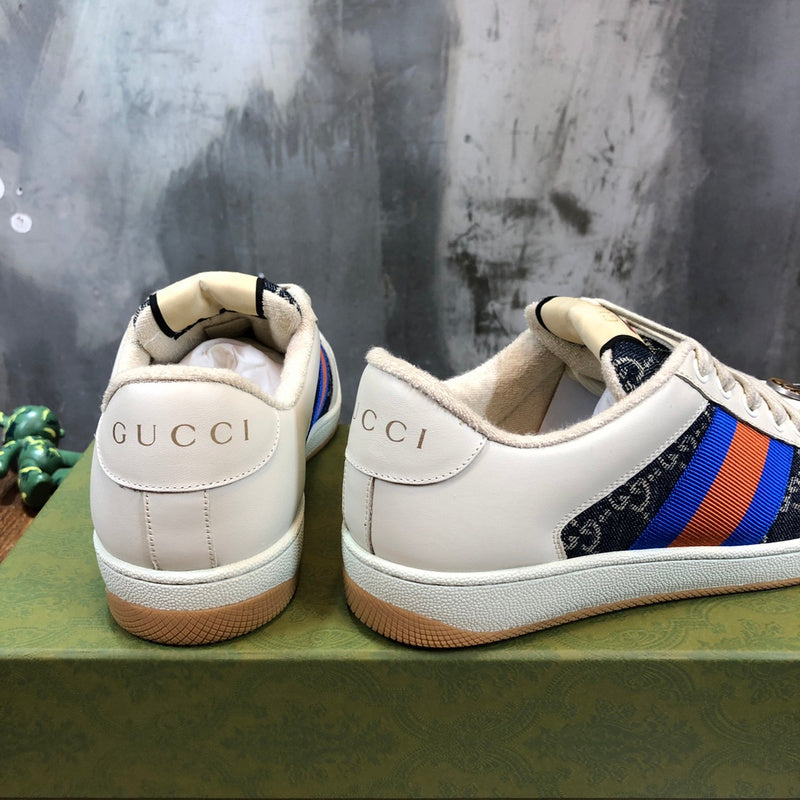 Gucci stone beige luxury sneakers view 9 chunky sole construction
