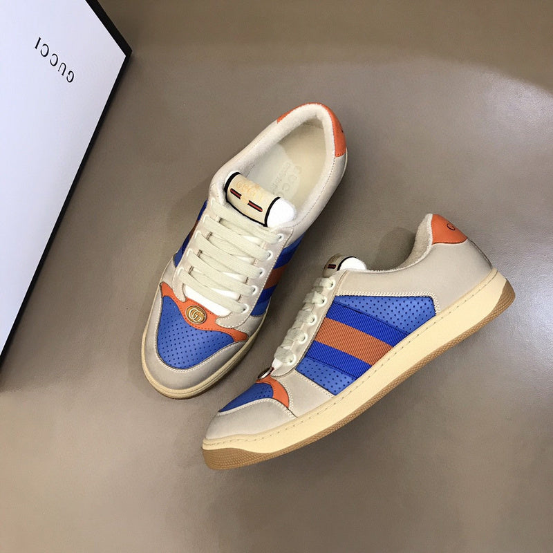 Gucci classic monochrome luxury sneakers view 9 everyday casual design