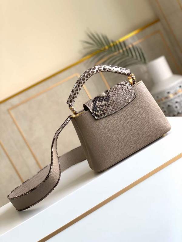 Interior view of modern refined women's handbag – women's designer-style accessory