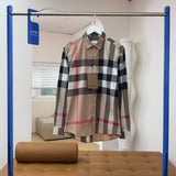 Burberry clothing close-up — premium authentic designer style