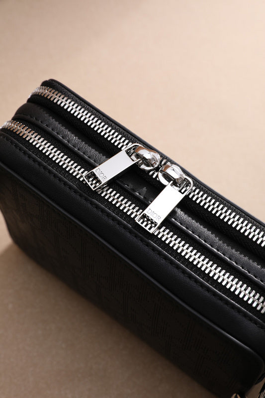 Close-up detail of signature statement women's handbag – women's premium purse