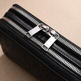 Close-up detail of signature statement women's handbag – women's premium purse