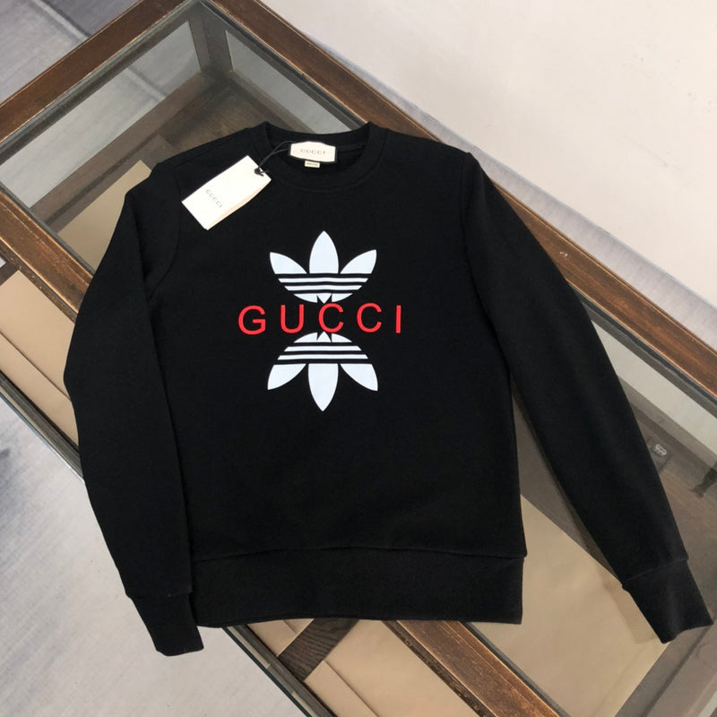 Back view of Gucci luxury clothing with relaxed-fit cut