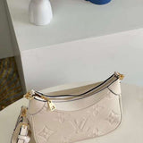Close-up detail of statement everyday-luxe women's handbag – women's everyday handbag