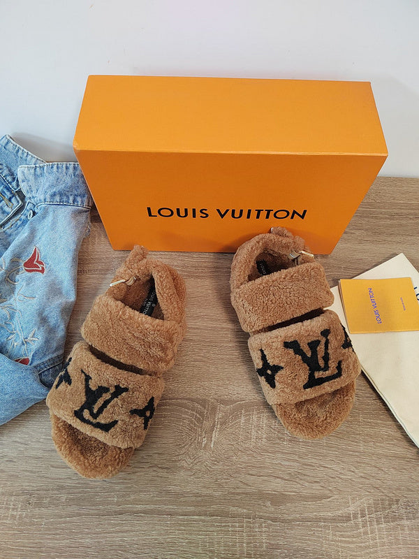 Louis Vuitton shoes Style 331 - editorial style shot