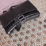 Back view of polished statement women's handbag – women's everyday handbag