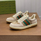 Gucci two-tone luxury sneakers view 8 minimalist modern build