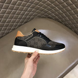Gucci stone beige luxury sneakers view 5 padded collar comfort