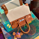 Elegant bag shown from front angle
