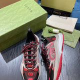 Gucci two-tone luxury sneakers view 9 sleek tonal finish