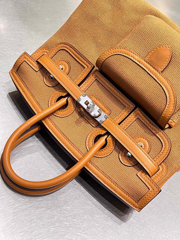 Close-up detail of chic bag design