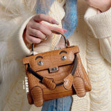 Modernist handbag styled for everyday wear
