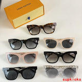 Lifestyle view of Louis Vuitton unisex sunglasses