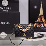 Zivas Charm Polished Finish Fashion Handbag (Designer-Inspired Craftsmanship) – Front View