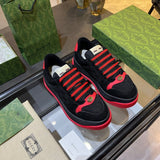 Gucci fresh white-and-black luxury sneakers view 8 minimalist modern build