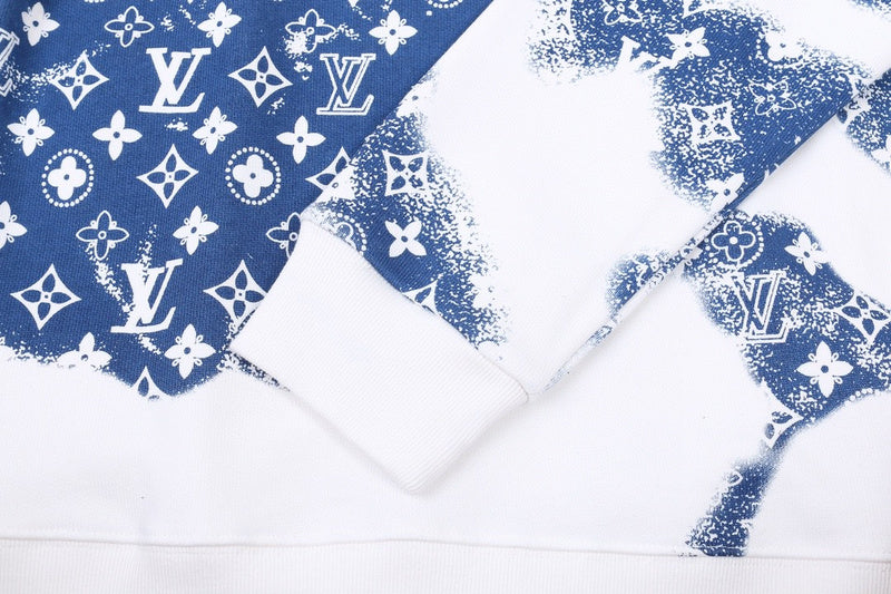 Full styled look of Louis Vuitton luxury clothing with streetwear-inspired cut