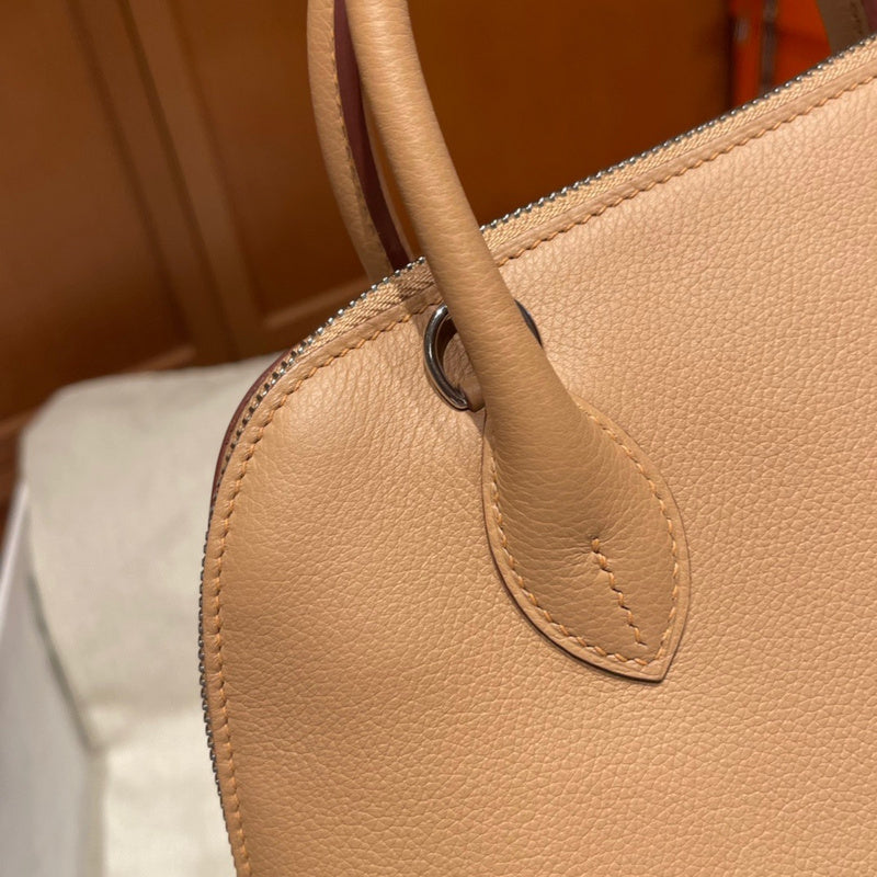 Statement handbag styled for everyday wear