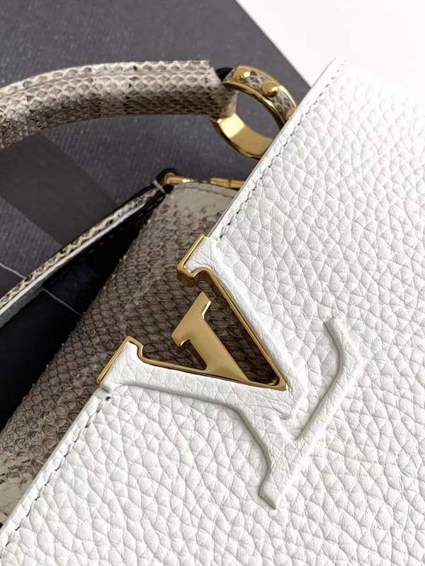 Back view of polished chic women's handbag – women's luxury accessory