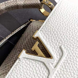 Back view of polished chic women's handbag – women's luxury accessory
