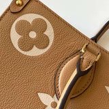 Handle and strap detail of classic structured women's handbag – women's designer-style accessory