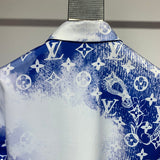 Front view of Louis Vuitton cotton t-shirt with signature branding
