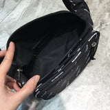 Sleek Faux Leather Handbag - Polished Finish | Women's Luxury Handbag #248 - back view (image 4) of designer-inspired handbag