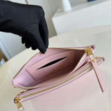 Top view of structured chic women's handbag – women's premium purse