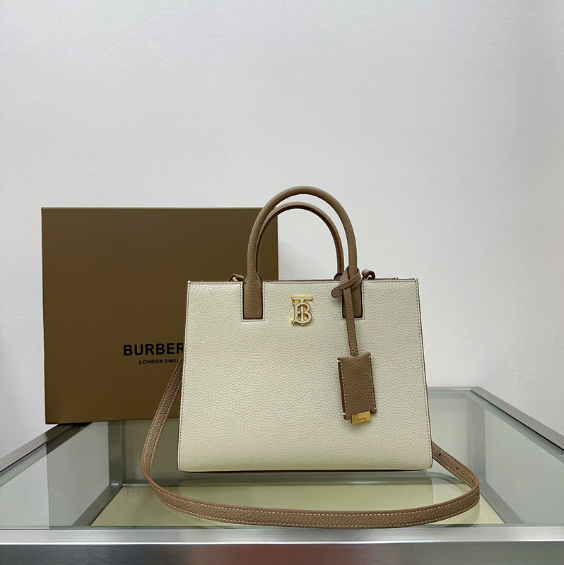 Refined Vegan Leather Handbag - Smooth Faux-Leather Exterior | Women's Premium Handbag #1092 - front view (image 1) of designer-inspired handbag