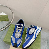 Gucci crisp white luxury sneakers view 10 everyday casual design