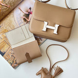 Statement handbag styled for everyday wear