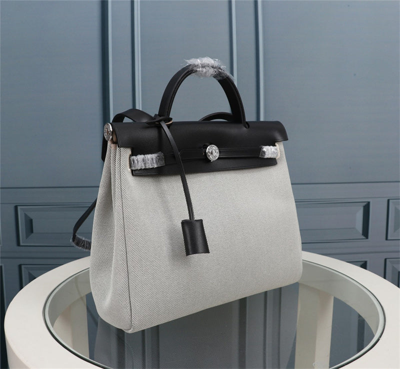 Close-up detail of minimalist bag design