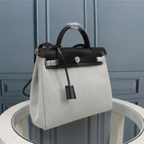 Close-up detail of minimalist bag design