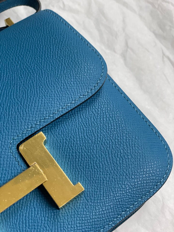 Close-up detail of modernist bag design