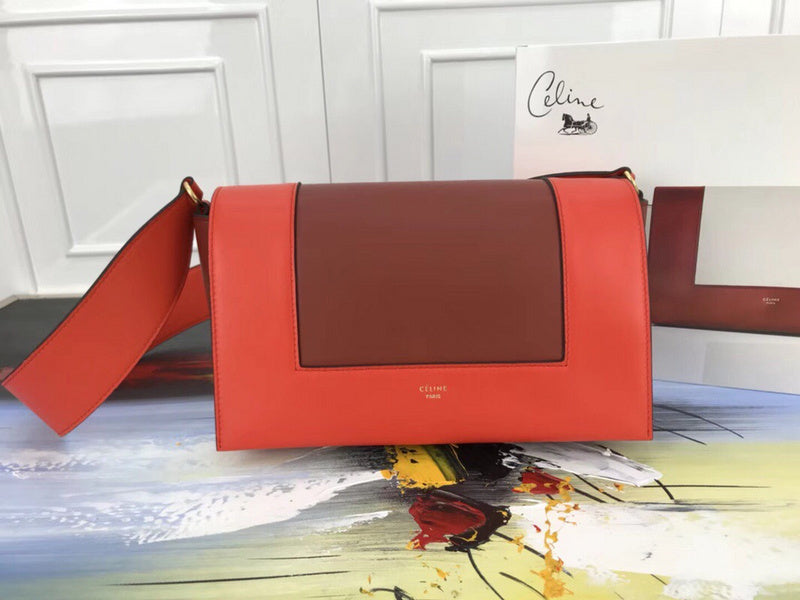 Side profile of classic polished women's handbag – women's luxury accessory
