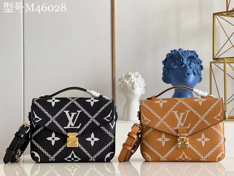 Front view of modern elevated women's handbag – women's luxury accessory