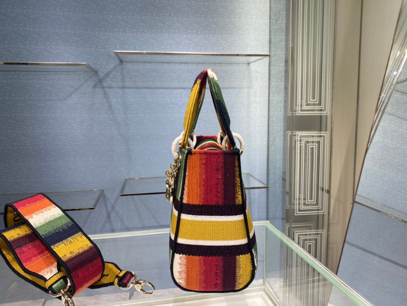 Interior view of signature chic women's handbag – women's designer-style accessory