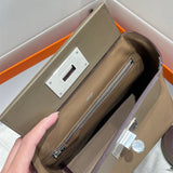Close-up detail of structured bag design