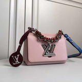 Interior view of structured polished women's handbag – women's everyday handbag