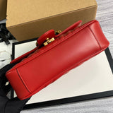 Handle and strap detail of refined classic women's handbag – women's statement bag