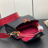  crossbody bag close-up of hardware and finish 11