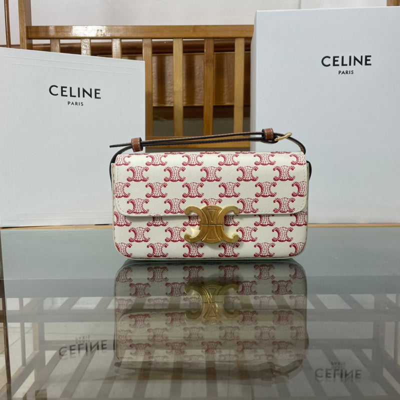 Side profile of chic structured women's handbag – women's premium purse