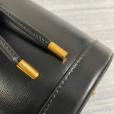 Back view of statement signature women's handbag – women's everyday handbag