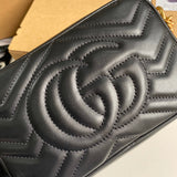 Interior view of structured signature women's handbag – women's statement bag