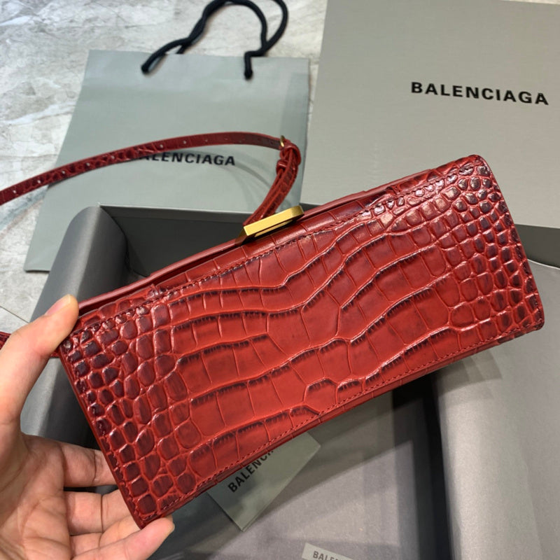 Classic Vegan Leather Handbag - Signature Hardware Accents | Women's Everyday Carry Handbag #573 - hardware and detail close-up (image 5) of designer-inspired handbag